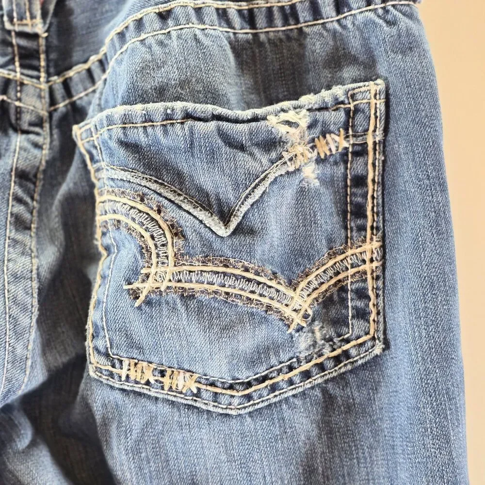 Vintage Buckle Big Star Voyager Men’s Jeans Y2K Grunge Distressed Relaxed 34x31